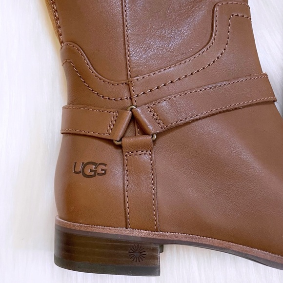 UGG Olinda Chestnut Riding Boots - Picture 7 of 8